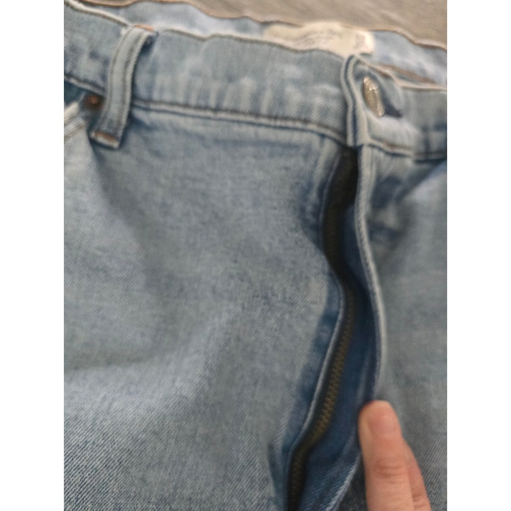 Abercrombie & Fitch Curve Love 90s Slim Straight Ultra High Rise Jeans 33 - Picture 6 of 8